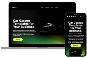 Car Garage Website Templates